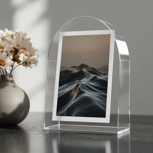 Arched Acrylic Picture Frame