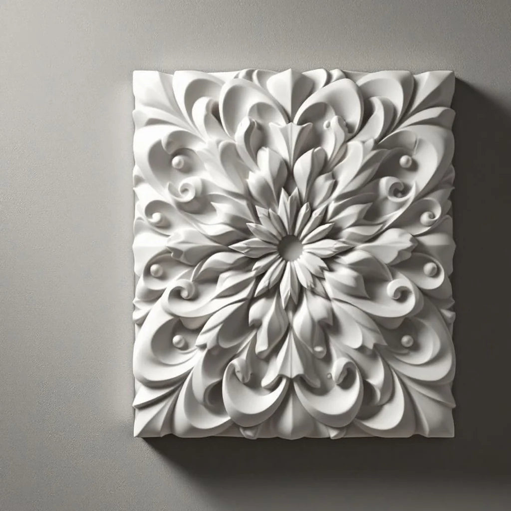 Ceramic Relief Wall Plaque