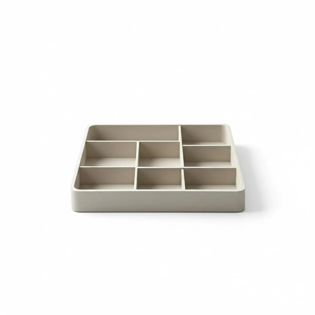 Desk Organizer Tray with Dividers