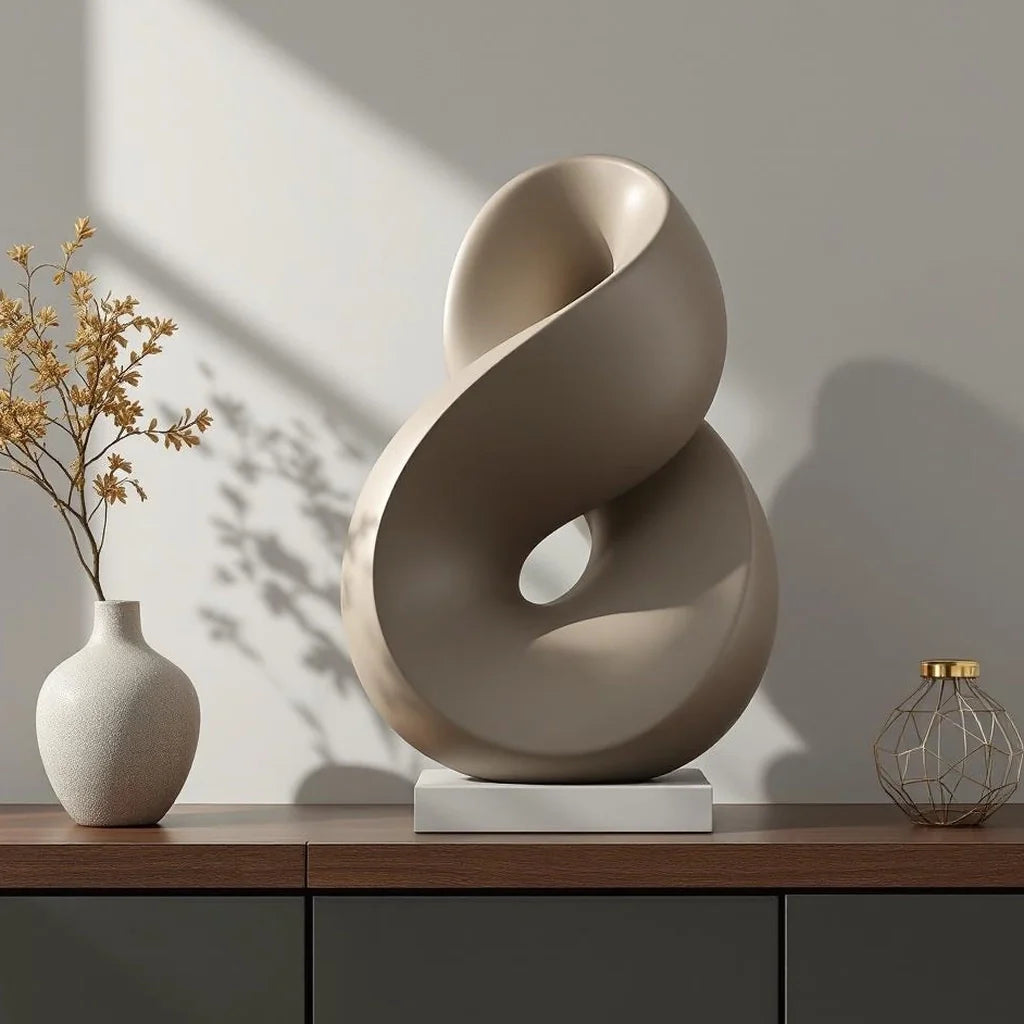 Large Modern Sculptural Statue