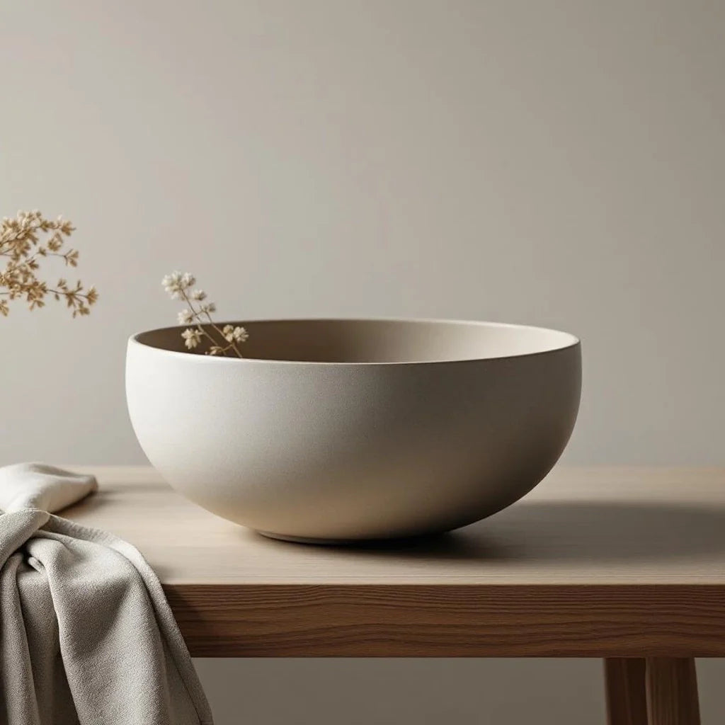 Oversized Ceramic Centerpiece Bowl